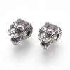 10pcs 304 Stainless Steel Beads Tiger Antique Silver 11x8x9mm Hole: 2mm