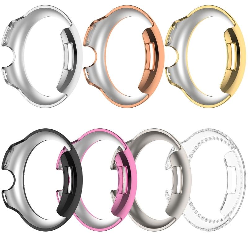 Watch Frame Bumper Case Housing for Watch 4 41/45mm Scratch Resistant Bezel Rings Cover Shockproof Housing Shell