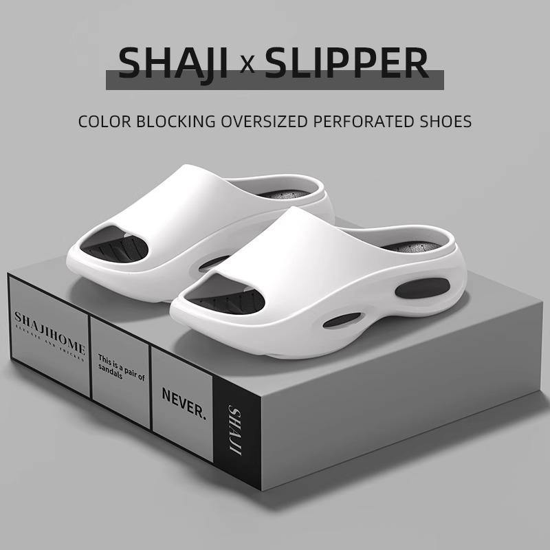 Fashion LItfun Summer Non-Slips Casual House Shoes Men Classic EVA Slippers Beach Shoes Fashion Men Sandals Large Size Cozy Slippers