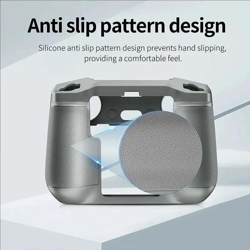 Shockproof Silicone Case for DJI RC 2 Remote Controller - Anti-Slip & Anti-Scratch Protective Cover with Dustproof Design