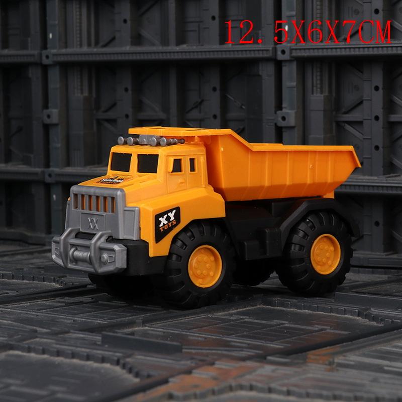 1Pcs Simulation Vehicle Big Toy City Car Concrete Mixer Truck Fire Role Play Boy Gift Construction Vehicle Sliding Bulldozer Toy