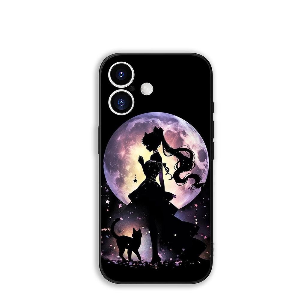 for Xiaomi Redmi Note 14 12 13 ProPlus A3 Pro Plus 12C 13C 14C 5G Phone Cover Case Anime S-Sailors Cartoon Moon