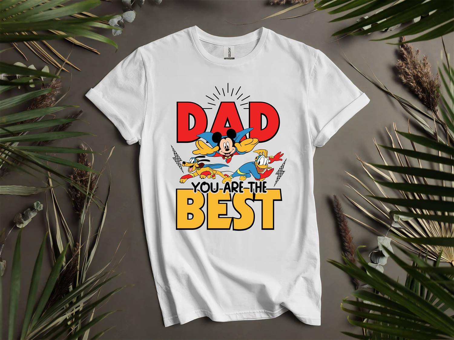 Dad You Are The Best Dad T-Shirt Mens Womens Tees Top T Shirt Mens Womens Tees Top Men Women Unisex Tshirt L78 XL