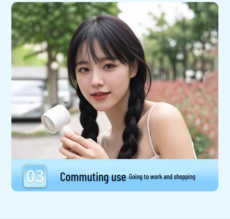 Portable Mini USB Fan: Silent Handheld & Desktop Personal Cooler