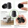 8pcs/bag Anti Slip Silicone Furniture Leg Cover Silent Furniture Feet Sleeve  Tables
