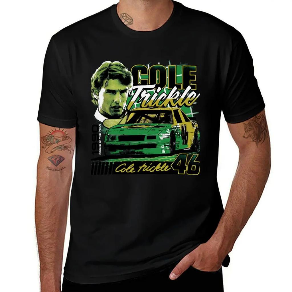 Camiseta Days of Thunder Cole Trickle básica ropa urbana vintage camiseta de anime camisetas de peso pesado para Unisex