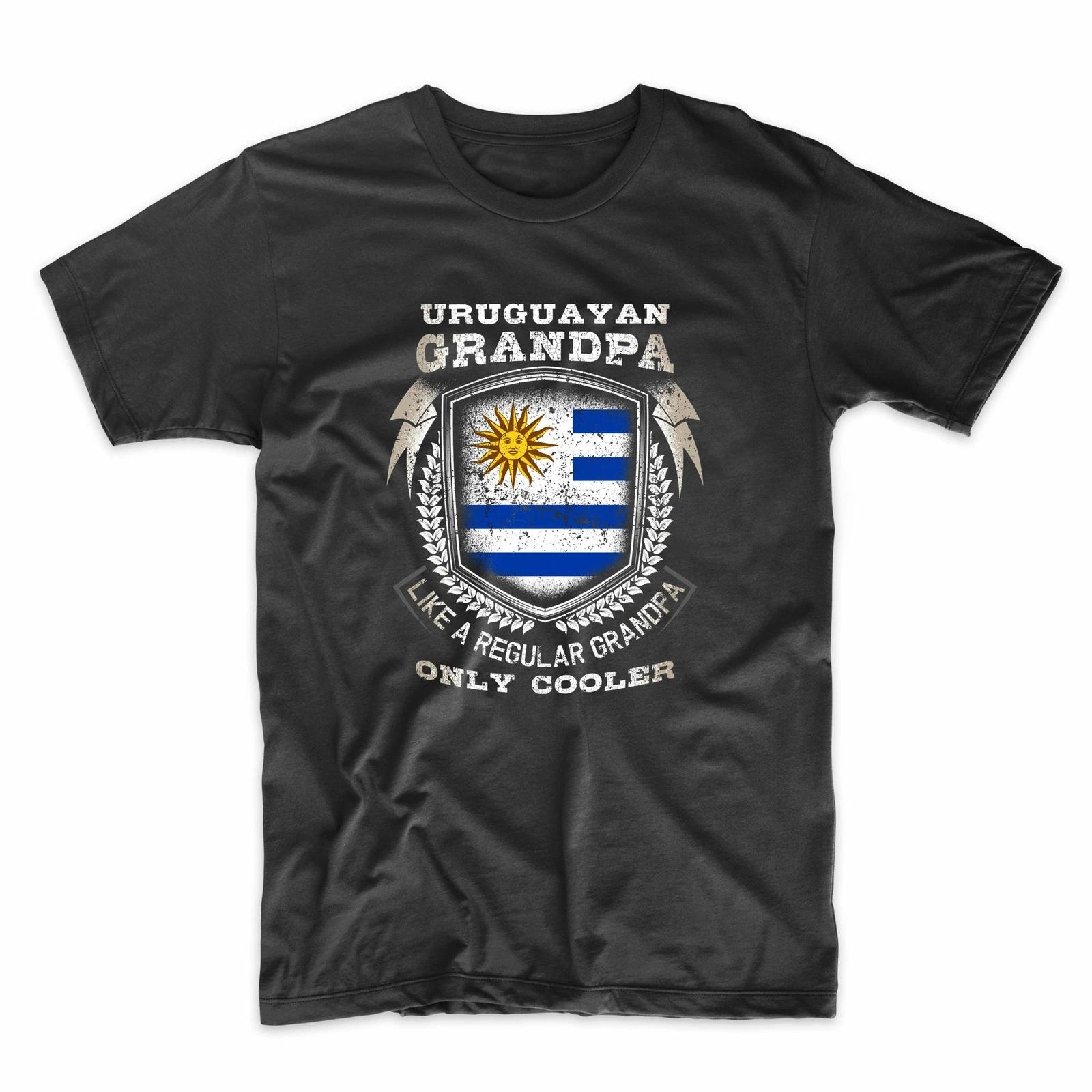 Uruguayan Grandpa Like A Regular Grandpa Only Cooler Funny T-Shirt 3XL