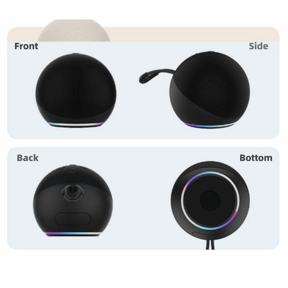 Heavy Bass Wireless Bluetooth Speaker with 360° Surround Sound RGB Speaker  for Party Travel