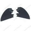 For Tesla Model Y 2020-2024 Door Speaker Assembly Triangle Tweeter Trim Horn Cover 1498204-00-B 1498205-00-B Replacement