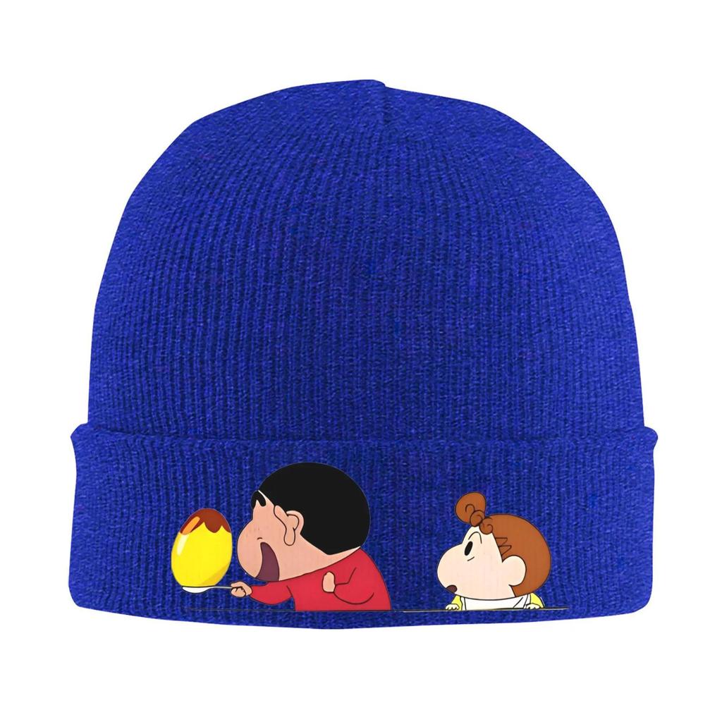 Crayon ShinC Knitted Hat Beanies Winter Hat Warm Acrylic Hip Hop Cute Anime Caps Unisex Women Gift