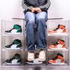 Acryl Transparente Schuhbox Klarer Schuhorganizer mit Deckel Kunststoff Schuhaufbewahrungsbox Stapelbar für Stiefel Sneaker Schuhe