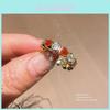 Vintage Heart Shape Open Ring With Gold Plating For Womens Fashion Accessory