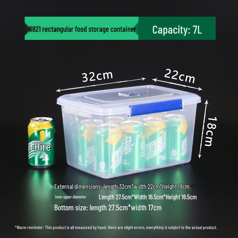 Rectangular Plastic Food Storage Container