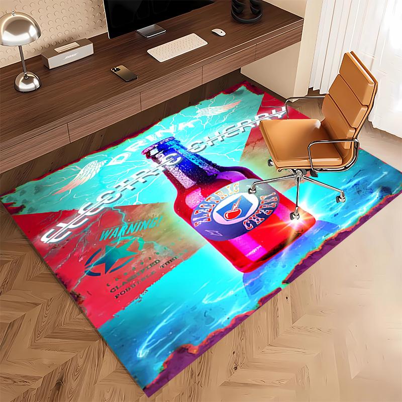 Call of Duty COD Perk A Cola Print Area Rug - Soft,Washable Non-Slip Indoor Mat,Living Room,Home Office Decorative Rug