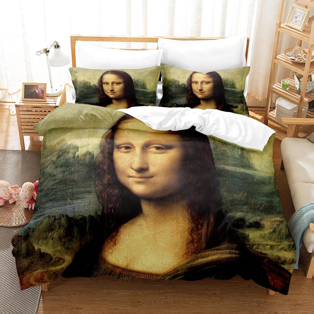 Comforter 3D Art. Bedding Sets With Twin Full Queen King Bedclothes