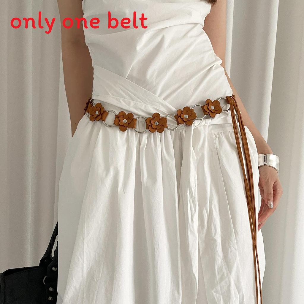 Ethnic Bohemian Waist Rope With Auto Lock Buckle For Daily Accessories