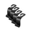 2/4Pcs Car Rear Seat Back Hooks Headrest Hanger Storage Clip for Renault RS Koleos Captur Kadjar Megane Clio Twingo Scenic DACIAB