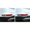 For Kia Sportage KX5 17-18-19 Glossy Chrome Rear Fog Light Eyelid Molding Trim