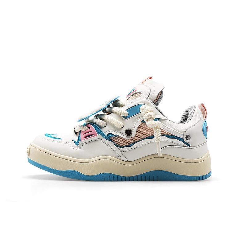 

Cat&Sofa Wave001 Skateboarding Shoes Unisex