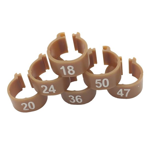 

Внутренний диаметр 10 мм Кольцо на ногу голубя Птицеводство Голубь Птица Попугай Кольцо-клипса с кольцом на ногу Принадлежности для голубей Птичий инвентарь 100 шт./набор коричневый