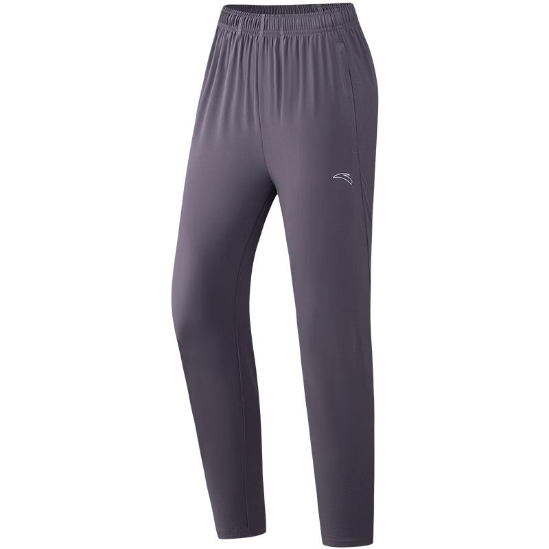 ANTA Women s Quick-Dry Straight-Leg Cropped Training Pants 150/XS