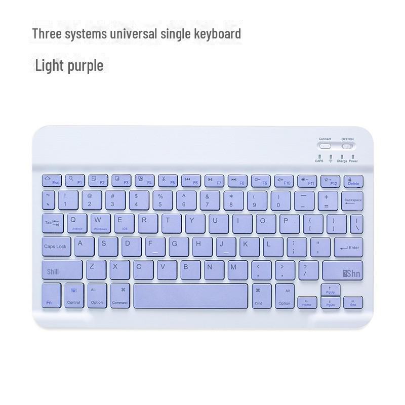 Universal 10-Inch Bluetooth Keyboard & Mouse Set for iPad, iPhone, Android & Tablets