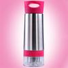 Aqua Zinger Flavor Infuser Flavored Water Bottle With Stainless Steel Design For Healthy Hydration