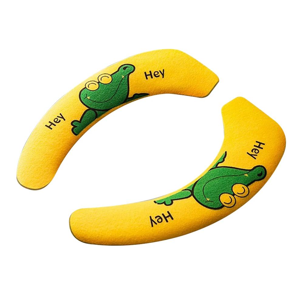 1pair Cartoon Toilet Seat Cover, Washable Sticker Cover, Waterproof & Dirt-resistant, Four Seasons Universal Toilet Mat