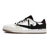 Travis Scott x Air Jordan 1 Hook Shadow Cat Trail Low top Pantofi de Baschet Vintage Unisex Gri Albastru DZ4137-700(Echipa1897-)