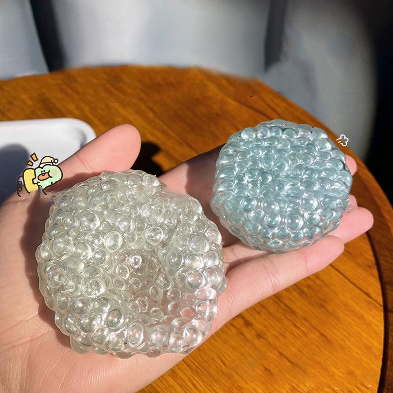 Kreative Transparente Kristallglasperlen Kugeln Stressabbau Spielzeug Langsam Rückprall Fidget Spielzeug Kinder Dekompression Spielzeug