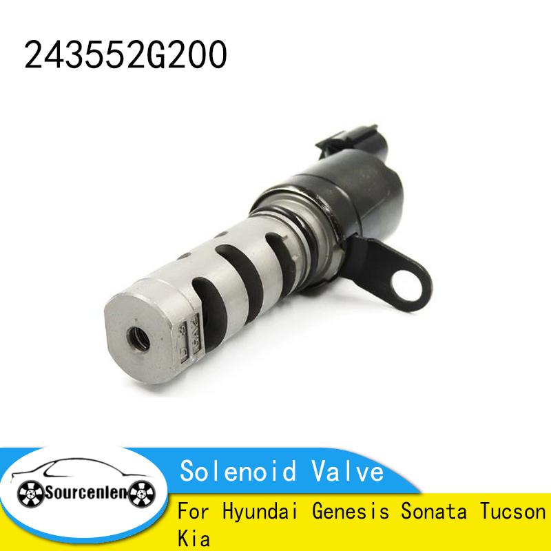 24355-2G200 243552G200 For Hyundai Genesis Sonata Tucson Kia Variable Timing Solenoid Valve