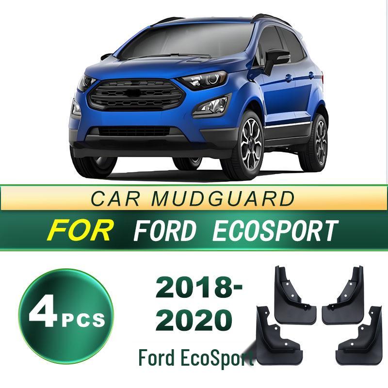 Ford EcoSport Tire Mud Flaps (2018-2020) - Soft Rubber Mud Guards
