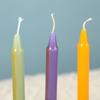 Trending 12-Piece Candle Set: Elegant Colored Taper Candles for Candlelight Dinners and Emergency Lighting.