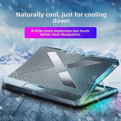 Gaming Laptop Cooling Stand: Foldable Radiator Bracket for Desktop Use