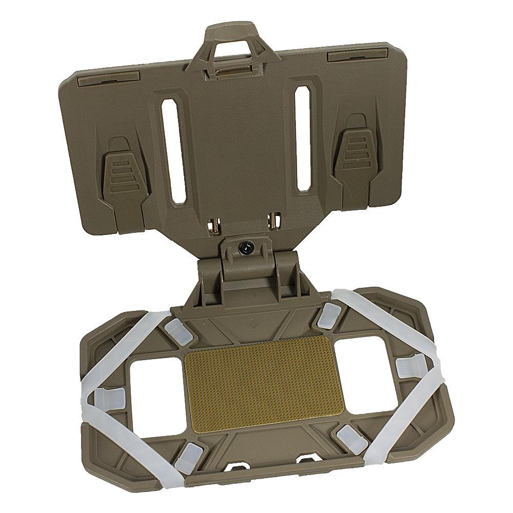 Tactical MOLLE Mount Navigation Board Chest Vest with Folding Phone Holder