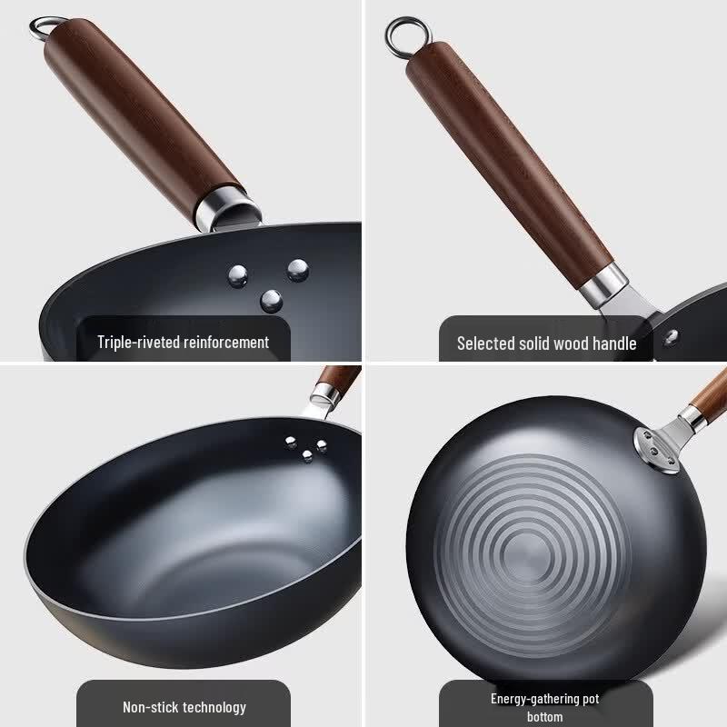 Traditional Refined Iron Wok