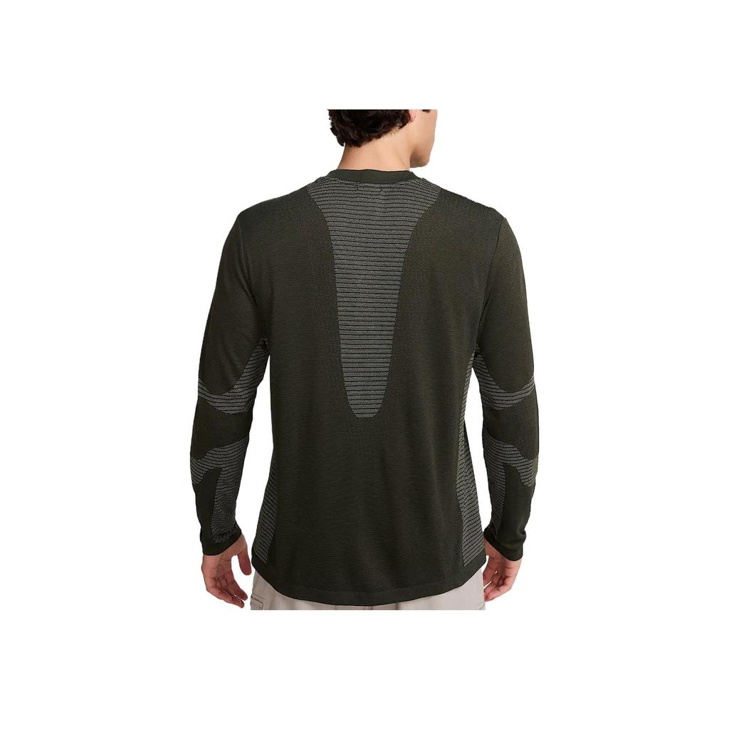 Nike Dri-FIT ADV SS25 Delta River ACG Series Soft Comfortable Breathable Fitted Long Sleeve T-Shirt Men Tops Dark-Gray FV8906-355