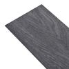 VidaXL Dalles de plancher PVC autoadhésif 5,02 m² 2 mm noir et blanc 245175