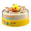 Children's Little Yellow Duck Bouncing Toy - Turntable for Focus and Parent-Child Fun