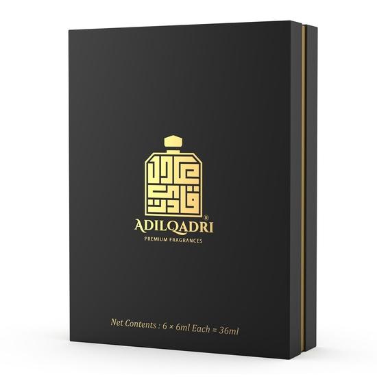 Adilqadri Assorted Luxury Alcohol Free Long Lasting Roll-On Attar Perfume Gift Set For Unisex (5.5 Ml Each)