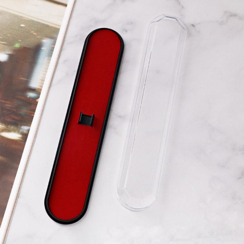 Clearly View Pen Box Compactly Rectangular Transparent Box For Pen Pencils Erasers School Office Organizers