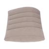 Inflatable Lumbar Pillow Portable Inflatable Lumbar Support Pillow for Car Office Travel Gray 
