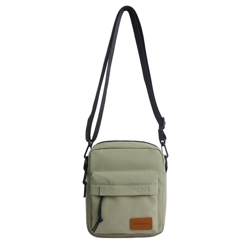 Summer senior commuting mobile phone crossbody small bag women's new simple canvas couple small square bag