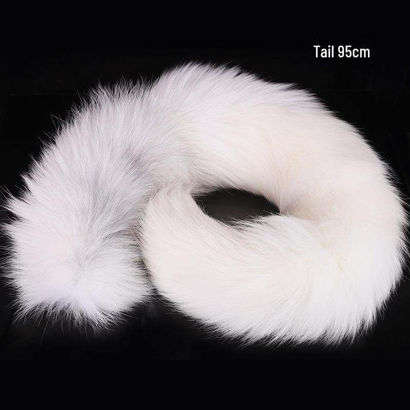 Wolf Tooth Long Tail Soft Anal Plug for Men & Women - Cosplay Role-playing Adult Stimulation