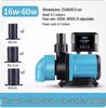 Chuangning Ultra-Quiet Submersible Fish Pond Pump, Bottom Suction & Amphibious Circulation, Variable Frequency Water Pump.