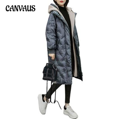 Winter Baumwollkleidung Damen Mittellang Locker Mode Verdickte Casual Damen Übergröße Jacke