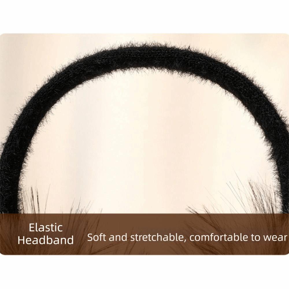 Folding Imitation Fur Plush Earmuffs Ear Cap Foldable Ear Cover Cute Ear Mask Female