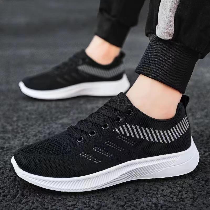 New Men's Shoes, Casual Slippers, Fashionable Sports Shoes, Breathable Running Shoes, Outdoor Walking Training Tennis Shoes