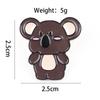 Cute Koala Cartoon Brooch Pin for Bags, Clothing, and Lapels - Student Accessory 