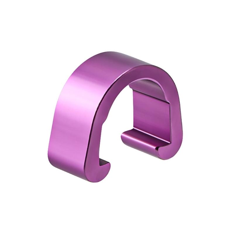 10 szt. Klips do prowadzenia linki hamulcowej roweru ze stopu aluminium C-clip prowadzący linkę hamulcową Klamra prowadząca do roweru górskiego, roweru szosowego